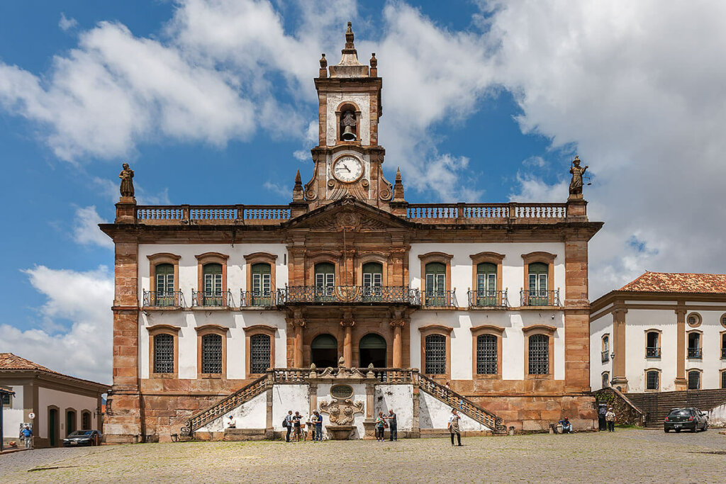 frontal do Museu da Inconfidência