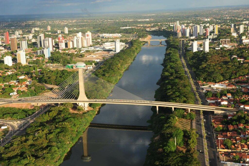vista geral de cidade de Teresina