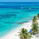 praia em San Andrés, na Colômbia