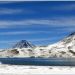 Detalhe da Cordilheira dos Andes, no Chile